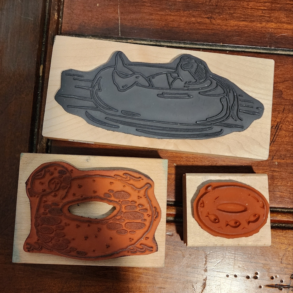 1 Set Of 19" Fun In Sun Stamps - Picture 9 of 10